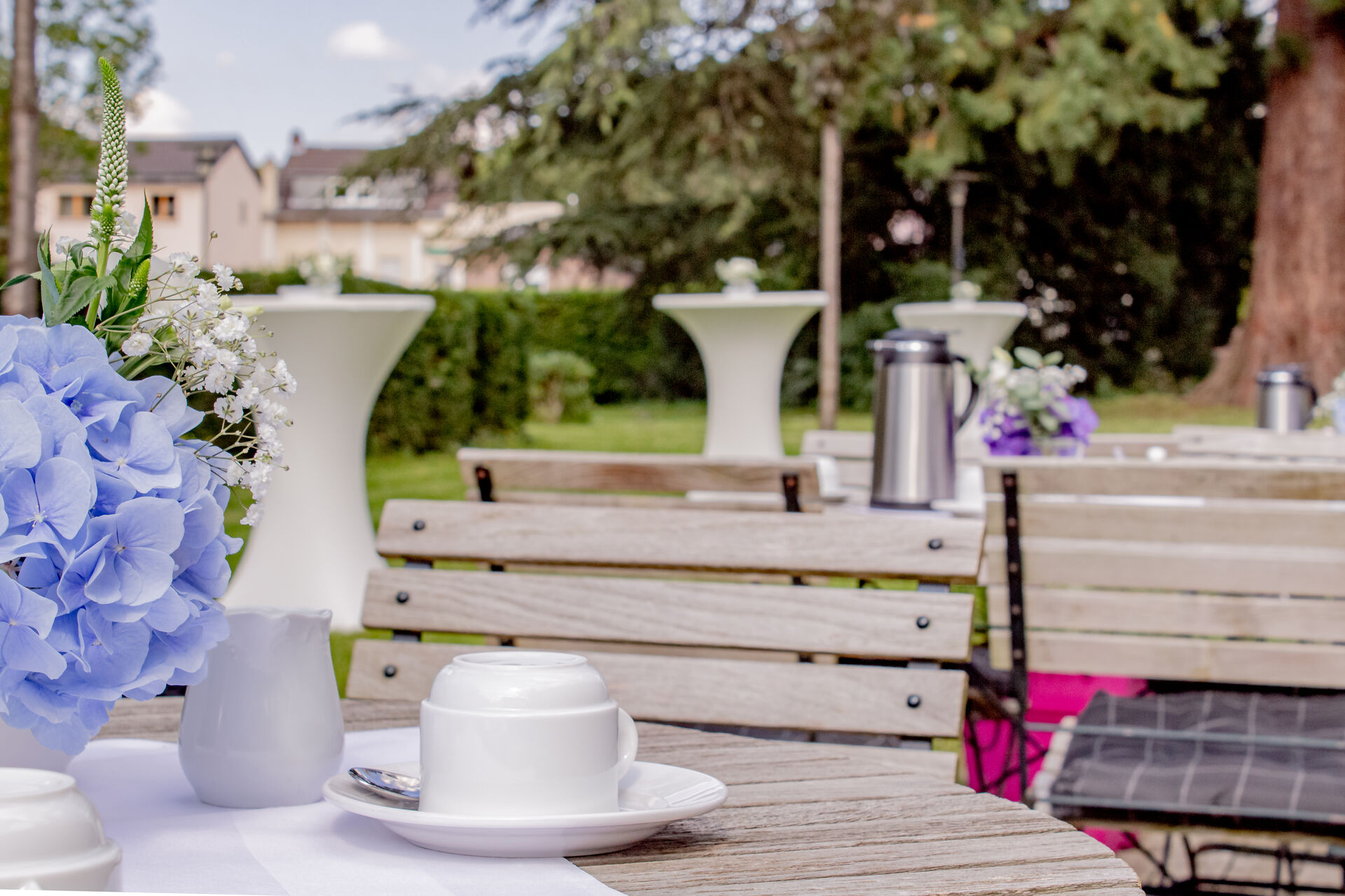 Firmenevents im das anno – Sommerterrasse